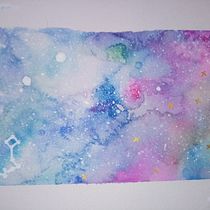 Mon projet du cours : Techniques modernes d’aquarelle. Un progetto di Illustrazione tradizionale, Belle arti, Pittura e Pittura ad acquerello di Julie Mataguez - 13.01.2022