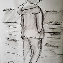 Mi Proyecto del curso: Fundamentos del dibujo de personas a partir de la imaginación. Traditional illustration, Fine Arts, Sketching, Pencil Drawing, Drawing, Artistic Drawing, and Figure Drawing project by garyobando - 01.07.2022