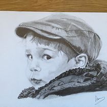 Mi Proyecto del curso: Retrato realista con lápiz de grafito. Retrato de Julián. Traditional illustration, Fine Arts, Sketching, Pencil Drawing, Drawing, Portrait Drawing, Realistic Drawing, Artistic Drawing, and Figure Drawing project by Ana Rodríguez Sío - 01.13.2022