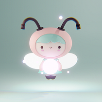Sarah Klan: My project in Kawaii Character Creation in 3D with Blender  course Ein Projekt aus dem Bereich Traditionelle Illustration, Design von Figuren, Digitale Illustration, 3-D-Modellierung und Manga von Sarah Klan - 12.01.2022