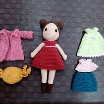 Mi Proyecto del curso: Amigurumi: diseño de ropa, pelo y complementos. Projekt z dziedziny Craft, Projektowanie zabawek,  Tkactwo, Sz, dełkowanie, Amigurumi, Wzornictwo tekst i liów użytkownika Perla Angélica Osorio Osorno - 08.01.2022