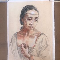 Astrid. Un progetto di Belle arti, Bozzetti, Disegno, Disegno realistico, Disegno artistico e Disegno di ritratti di oli_capricornio - 13.01.2022