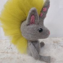 Mi Proyecto del curso: Needle felting: creación de personajes con lana y aguja. Artesanato, Design de brinquedos, Feltragem com agulha, Design têxtil, e Design projeto de Luisa Ana Giglione - 13.01.2022