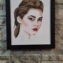 Mi Proyecto del curso: Retrato en acuarela a partir de una fotografía. Traditional illustration, Watercolor Painting, and Portrait Drawing project by leyamurillo - 01.13.2022