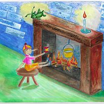 Il mio progetto del corso: Introduzione all’illustrazione infantile. Traditional illustration, Fine Arts, Painting, Pencil Drawing, Drawing, Watercolor Painting, Children's Illustration, and Narrative project by Alessandra Brighetti - 01.13.2022