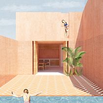 My project in Architectural Visualization Using Digital Collage course. Un projet de Architecture, Design graphique, Architecture d'intérieur, Design d'intérieur, Pa, sagisme, Collage, Architecture numérique et Illustration architecturale de joyceakram95 - 13.01.2022