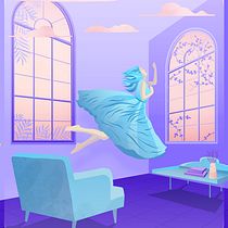 My project in Dynamic Vector Illustration: Keys to Color and Composition course. Een project van Traditionele illustratie, Vectorillustratie, Digitale illustratie y Redactionele illustratie van Noor Alhuda Alyaseen - 13.01.2022