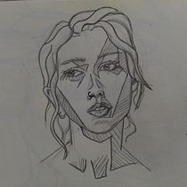 Mi Proyecto del curso: Sketchbook de retrato: explora el rostro humano. Un progetto di Bozzetti, Disegno, Disegno di ritratti, Disegno artistico e Sketchbook di Mariana Palacios - 14.01.2022