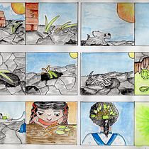 Mi Proyecto del curso: Técnicas narrativas para historias ilustradas. Un progetto di Illustrazione tradizionale, Pittura ad acquerello, Stor, telling, Stor, board, Illustrazione infantile, Narrativa e Scrittura di narrativa fiction di Martha Gpe. Rojas Mena - 14.01.2022