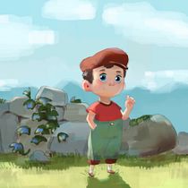 My project in Lighting Principles for Digital Painting course. Traditional illustration, Digital Illustration, and Digital Painting project by Alec Palacio Zuluaga - 01.14.2022