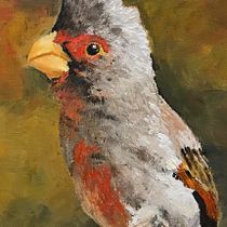 My project in Classical Oil Painting for Naturalist Bird Portraiture course. Fine Arts, Painting, Oil Painting, and Naturalistic Illustration project by karin_614310 - 02.01.2022