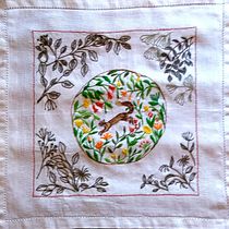 Il mio progetto del corso: Needle painting a mano libera: ricama la bellezza della natura. Un progetto di Illustrazione tradizionale, Ricamo e Textile Design di Silvana Geronimi - 14.01.2022