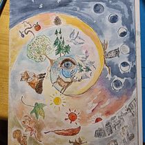 The Valley of the Soul. Projekt z dziedziny Trad, c, jna ilustracja,  R, sunek, Malowanie akwarelą, Ilustracja w i dawnicza użytkownika maddalenapb - 13.01.2022
