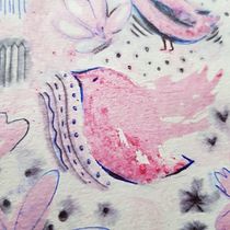My project in Creative Illustration: Play with Unexpected Materials course. Traditional illustration, Fine Arts, Painting, Creativit, and Sketchbook project by Hany - 01.14.2022