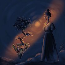 My project in Fantastical Illustrations with Procreate course. Ilustração tradicional, Ilustração digital, e Desenho digital projeto de Adina Tulvan - 13.01.2022