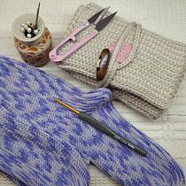 Mi Proyecto del curso: Diseño y tejido de calcetines en crochet. Fashion Design, Fiber Arts, DIY, Crochet, and Textile Design project by Susan Sanchez - 01.14.2022