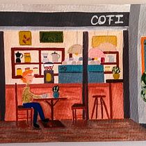 My project in Pictorial Sketchbook with Gouache course. Un progetto di Illustrazione tradizionale, Bozzetti, Disegno, Illustrazione architettonica, Sketchbook e Pittura gouache di Verena Remmele - 15.01.2022