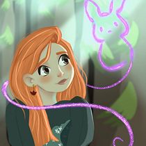 Mon projet du cours : Création d'héroïnes de cartoon avec Procreate. Traditional illustration, Digital Illustration, and Digital Drawing project by Agathe Guervel - 01.15.2022