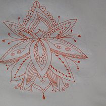 Meu projeto do curso: A arte de desenhar mandalas: crie padrões geométricos. Drawing & Ink Illustration project by Francisca Rodrigues - 01.15.2022