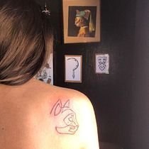 Mi Proyecto del curso: Tatuaje para principiantes, mi primer tattoo<3. Tattoo Design project by julian_alf97 - 01.15.2022