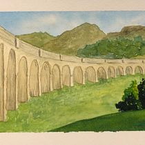My project in Watercolor Travel Journal course. Traditional illustration, Watercolor Painting, Architectural Illustration, and Sketchbook project by Kirstie - 01.14.2022