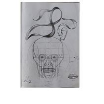 Mijn project van de cursus: Anatomische tekeningen maken van het menselijk hoofd. Fine Arts, Pencil Drawing, Drawing, Portrait Drawing, Realistic Drawing, and Figure Drawing project by Jennice - 01.16.2022
