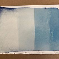 My project in Cyanotype: Printing with Light course. Un projet de Artisanat, Beaux Arts, Estampe, DIY , et Photographie argentique de elainecrowe - 16.01.2022