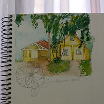 Meu projeto do curso: Caderno de viagem em aquarela. Traditional illustration, Watercolor Painting, Architectural Illustration, and Sketchbook project by Julia S. Schussler - 01.16.2022