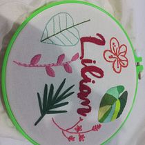 Meu projeto do curso: Técnicas básicas para bordado de letras. Un projet de Broderie , et Design textile de Lilian Kunzendorff - 16.01.2022
