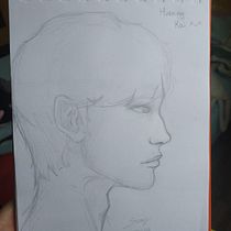 Meu projeto do curso: Caderno de retratos: explore o rosto humano. Un progetto di Bozzetti, Disegno, Disegno di ritratti, Disegno artistico e Sketchbook di Sofia Elena Alves de Godoy - 16.01.2022
