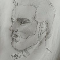 Meu projeto do curso: Caderno de retratos: explore o rosto humano. Un progetto di Bozzetti, Disegno, Disegno di ritratti, Disegno artistico e Sketchbook di Estela Vitória Costa da Silva - 16.01.2022