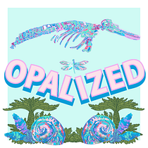 My project in Digital Illustration: Australian Opalized Fossils. Design, Traditional illustration, and Digital Illustration project by Phaedra Stevens - 01.13.2022