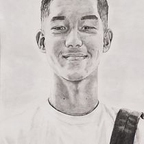 Mi Proyecto del curso: Introducción al dibujo de retrato. Projekt z dziedziny Trad, c, jna ilustracja,  Sztuki piękne, R, sunek ołówkiem,  R, sunek, Portret,  R, sunek art, st, czn, R i sunek anatomiczn użytkownika Daniela Quintana - 15.01.2022
