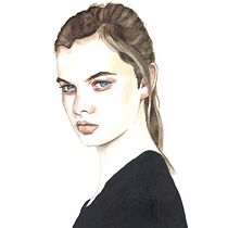 Mi Proyecto del curso: Retrato en acuarela a partir de una fotografía. Traditional illustration, Watercolor Painting, and Portrait Drawing project by esana - 01.17.2022