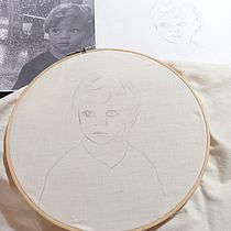 Mi Proyecto del curso: Creación de retratos bordados. Un projet de Broderie , et Design textile de Victoria Perera - 11.02.2022