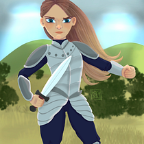 Mein Kursprojekt: Weibliches Charakterdesign im Cartoon-Stil mit Procreate. Traditional illustration, Digital Illustration, and Digital Drawing project by kryssy90 - 01.17.2022