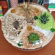 Mi Proyecto del curso: Arte vegetal: crea tu propio terrario abierto. Interior Design, L, scape Architecture, Decoration, DIY, Floral, and Plant Design project by susanam.ortiz - 01.15.2022