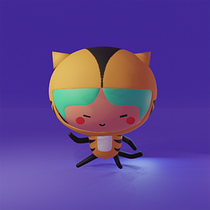 Niño tigre Ein Projekt aus dem Bereich Traditionelle Illustration, Design von Figuren, Digitale Illustration, 3-D-Modellierung und Manga von imtochu - 16.01.2022
