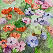 Mon projet du cours : Création de palettes de couleurs à l’aquarelle. Un progetto di Illustrazione tradizionale, Belle arti, Pittura, Pittura ad acquerello e Teoria del colore di Mariana - 18.01.2022