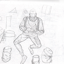 Drawing fold and the figure.. Traditional illustration, Fine Arts, Sketching, Pencil Drawing, Drawing, Artistic Drawing, and Figure Drawing project by daigemal - 01.17.2022