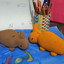 Mi Proyecto del curso: Diseño y creación de amigurumis. Projekt z dziedziny Craft, Projektowanie zabawek,  Tkactwo, DIY, Sz, dełkowanie, Amigurumi, Wzornictwo tekst i liów użytkownika merytoledo159 - 18.01.2022