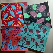 Final project. Ilustração tradicional, Pattern Design, Ilustração botânica, e Sketchbook projeto de Monica Bocci - 18.01.2022