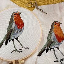 Mi Proyecto del curso: Pintar con hilo: técnicas de ilustración textil. Bordado projeto de JM S - 18.01.2022
