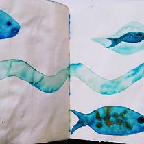 Mein Kursprojekt: Kreatives Sketching mit Aquarell für Anfänger. Traditional illustration, Sketching, Creativit, Drawing, Watercolor Painting, and Sketchbook project by Heike Sämann - 01.18.2022