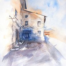 Il mio progetto del corso: Disegno architettonico con acquerello e inchiostro. Sketching, Drawing, Watercolor Painting, Architectural Illustration, Sketchbook & Ink Illustration project by alessandra pesavento - 01.04.2022