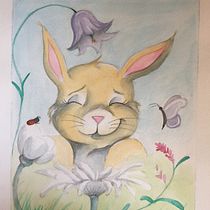 Mi Proyecto del curso: Creación de personajes animales en acuarela para libros infantiles. Traditional illustration, Fine Arts, Painting, Drawing, Watercolor Painting, Children's Illustration, and Narrative project by Rebecca Angelina Fernández - 01.18.2022