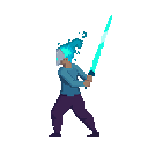 Mi Proyecto del curso: Animación de personajes en pixel art para videojuegos Ein Projekt aus dem Bereich Animation von Figuren, Videospiele, Pixel Art und Videospielentwicklung von Leo Leguizamon - 18.01.2022