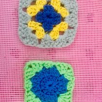 Mi Proyecto del curso: Grannies de crochet: haz tu propio suéter. Fashion Design, Fiber Arts, DIY, Crochet, and Textile Design project by Laura María Luisa De Los Santos Estrada - 01.18.2022