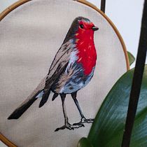 Mi Proyecto del curso: Pintar con hilo: técnicas de ilustración textil. Ilustração tradicional, Bordado, e Design têxtil projeto de Paola Olaya - 19.01.2022