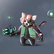 Mi Proyecto del curso: Pintura digital de personajes: ilustra con luz y color. Ilustração tradicional, Design de personagens, Ilustração digital, e Pintura digital projeto de Fabio Mora - 19.01.2022